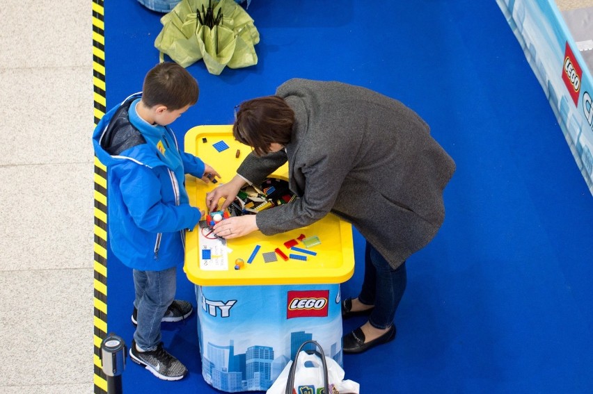 Wielka strefa LEGO w Galerii Libero