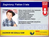 Child alert: 3-letni Fabian został porwany!