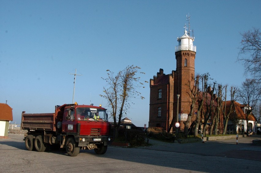 Ustka:Remont portu. Wykonawca  będziego  prowadził go etapami