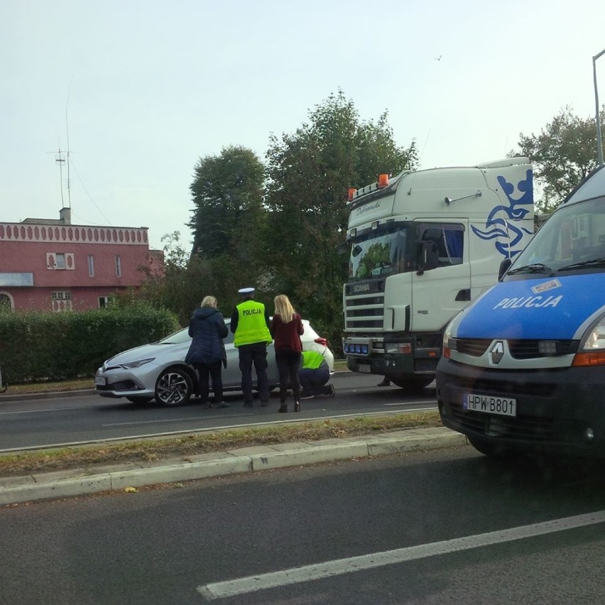 Kolizję spowodowała kierująca toyotą.