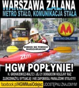 Zalana Warszawa i "Basen Toruński". Zobacz MEMY po niedzielnej ulewie w stolicy [zdjęcia]