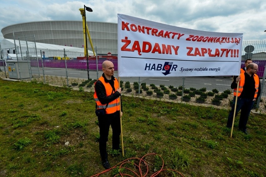 Wrocław: Firmy budowlane zablokują nam stadion przed meczami?