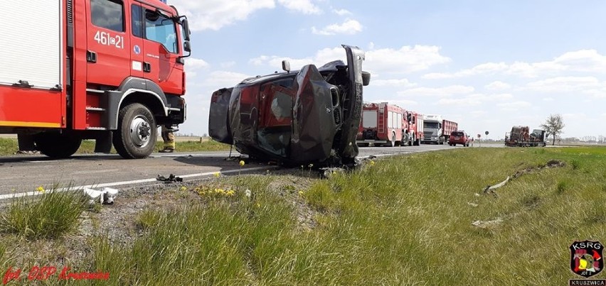 W Gocanowie (gmina Kruszwica) na drodze krajowej nr 62...