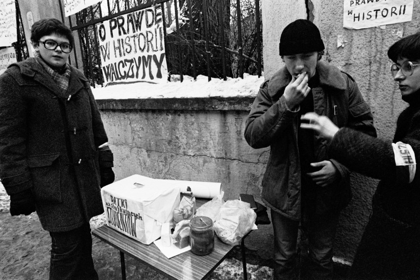 40. rocznica najdłuższego w Europie studenckiego strajku okupacyjnego, do którego doszło w Łodzi ZDJĘCIA