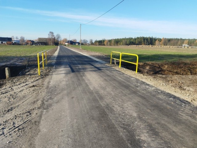 W ramach inwestycji w Nowym Oleścu zmodernizowano odcinek o długości 600 metrów