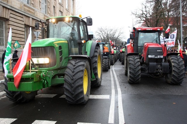 Protest rolników w Szczecinie: Traktory wracają na ulice