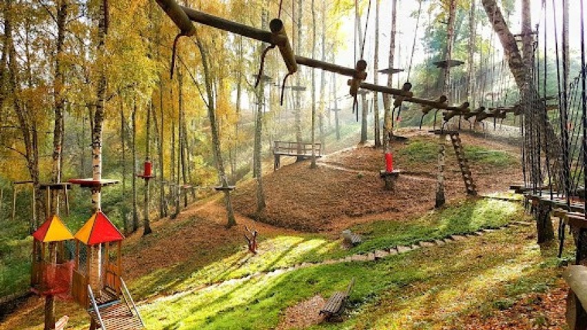 Powiat brodnicki, Górzno - Park linowy...