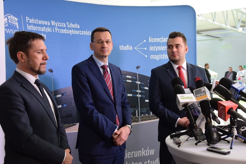 Mateusz Morawiecki chce inwestować w Łomży