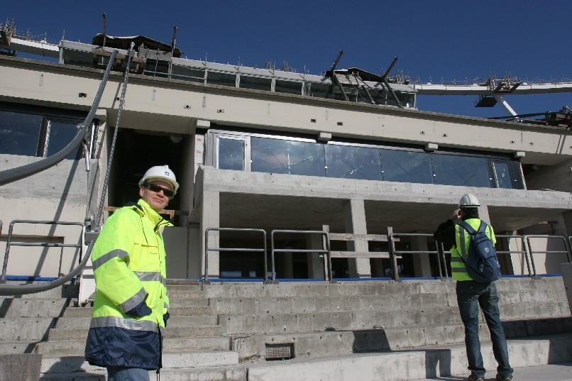 Stadion Śląski: Co nowego na budowie? [ZDJĘCIA + WIDEO]