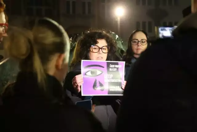 Stanowcze NIE dla przemocy! Cichy protest "Dla Lizy" w Bytomiu