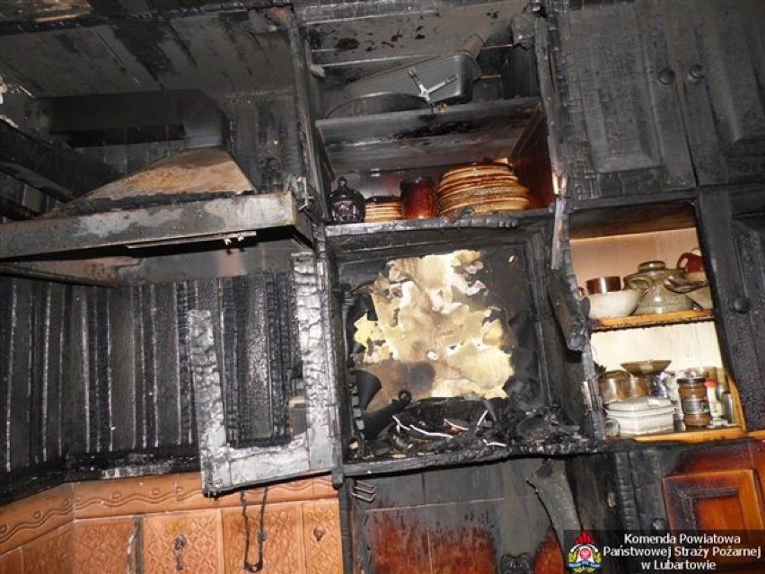 Strażacy z Lubartowa gasili kolejny pożar domu