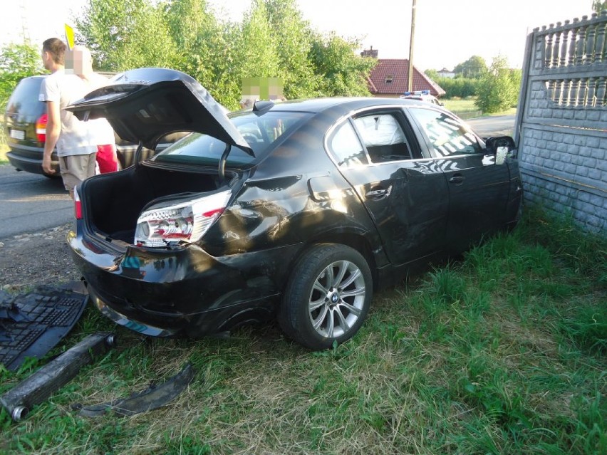 Wypadek w Jastrzębiu: zderzyły się dwa pojazdy w Bziu