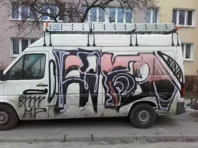 Graffiti pojawiło się w nocy z 20 na 21 marca.