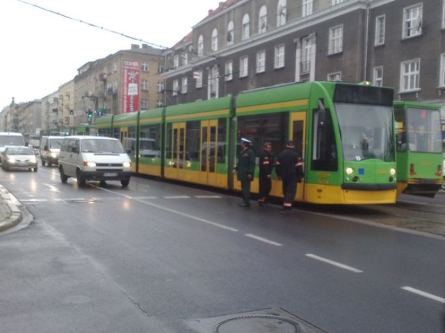 Czwartek zaczął się od wielkich korków tramwajowych w Poznaniu i ...