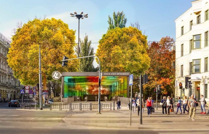 Jak będzie wyglądała stacja podziemnego tunelu w centrum Łodzi?