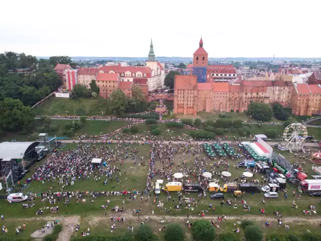 Jarmark spichrzowy i Festiwal Muzycznych Legend zorganizowano w Grudziądzu w czerwcu. Tłumów nie było