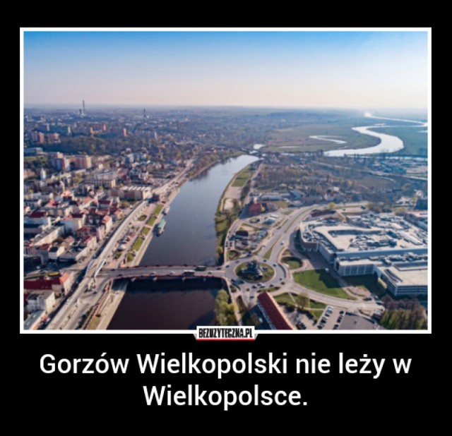 Na fanpage Wiedzy bezużytecznej pojawił się mem o Gorzowie. Internauci z całego kraju śmieją się z nazwy