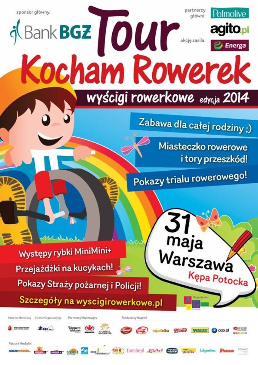 Wyścigi Rowerkowe w Warszawie