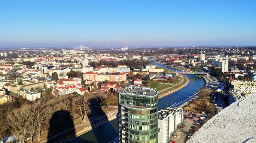 Co widać z najwyższych pięter nowo budowanych rzeszowskich...