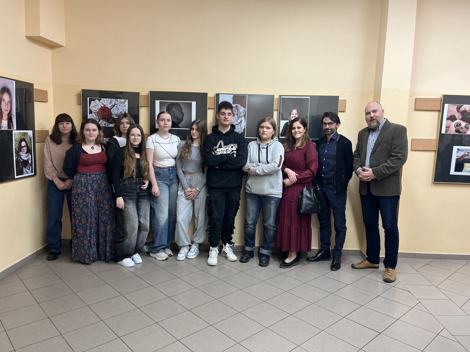 TEB Gniezno. Uczniowie Technikum fotografii i multimediów w TEB