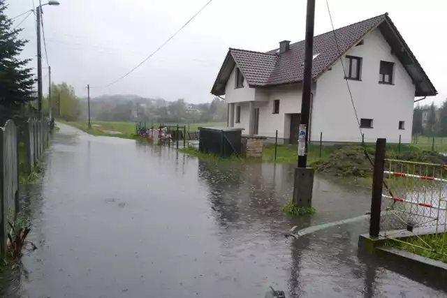 Ulewa w Rybniku: powoli się przejaśnia