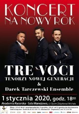 Koncert Tre Voci w Legnicy w pierwszy dzień nowego roku