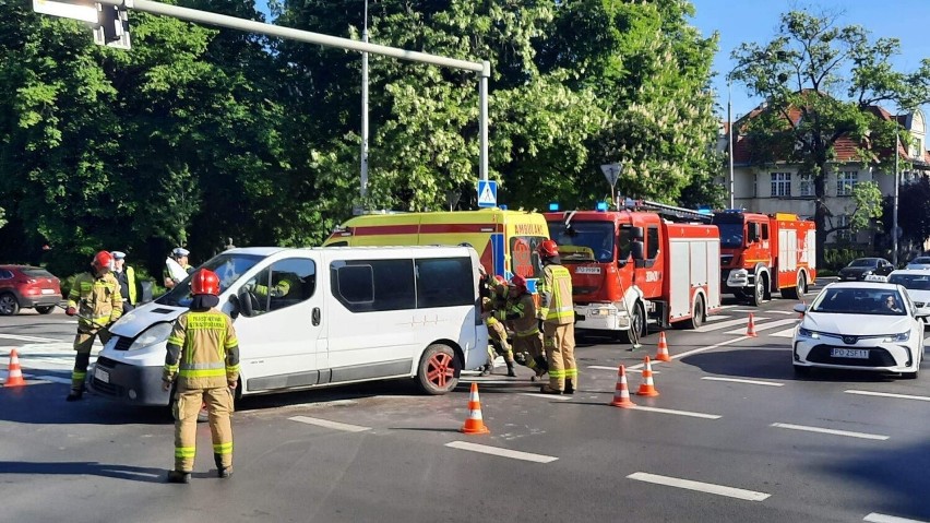 W poniedziałek rano, 23 maja na skrzyżowaniu ulic Libelta i...