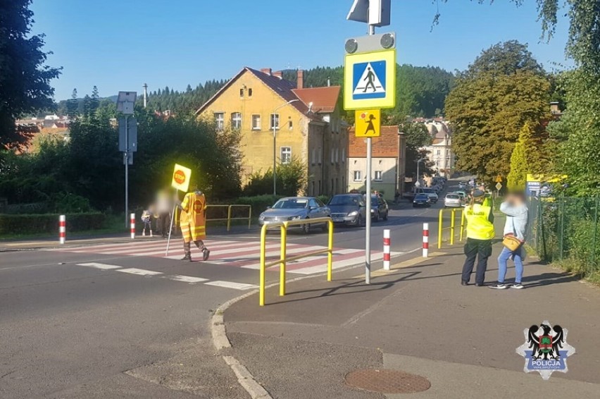 Uczeń potrącony na przejściu dla pieszych