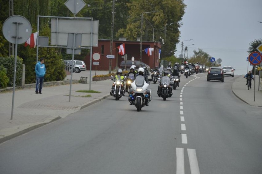 Parada motocykli w Sztumie