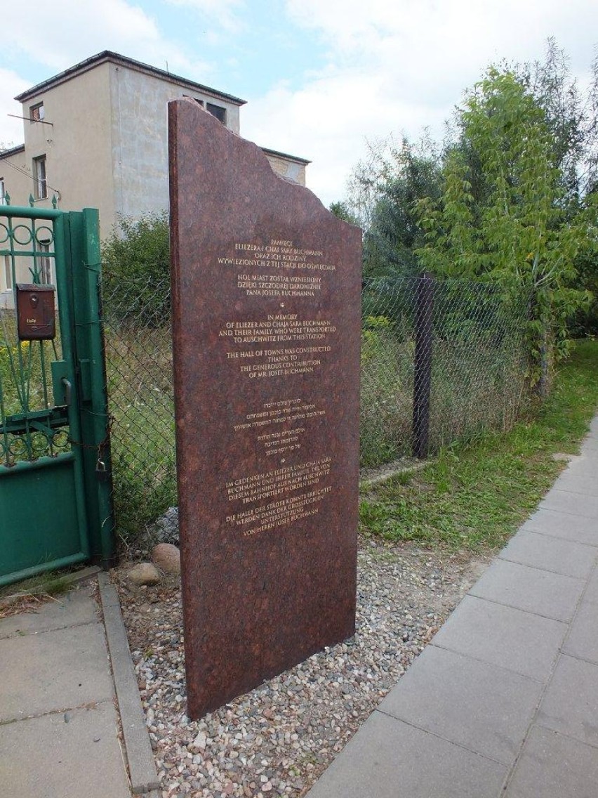 Spacer po Radegast - miejscu pamięci ofiar łódzkiego getta.