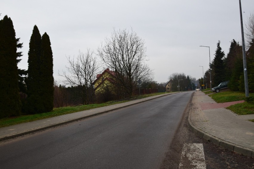 Remontowana ulica Różana w Sandomierzu jest już przejezdna....