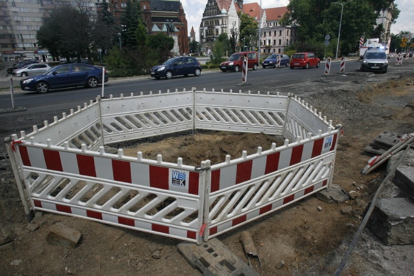 Ludzkie szczątki na placu budowy w Legnicy
