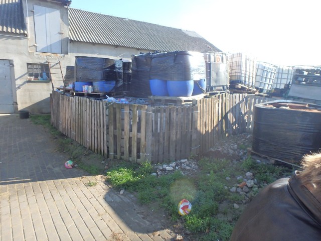 Odpady były składowane w Głowińsku koło Rypina
