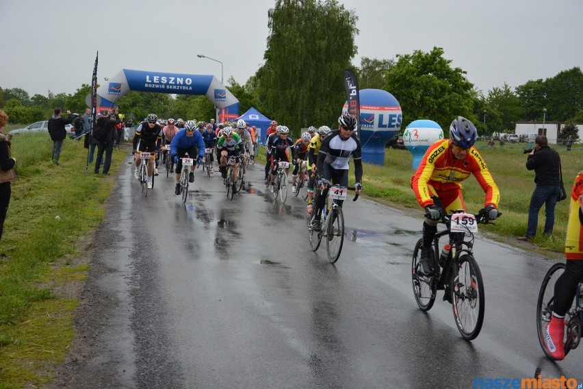 IX Leszczyński Maraton Rowerowy - Start.