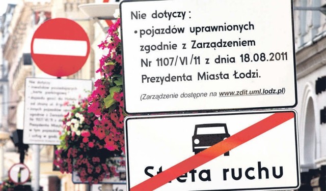 Kto może wjeżdżać na Piotrkowską ze znaku się  nie dowiesz