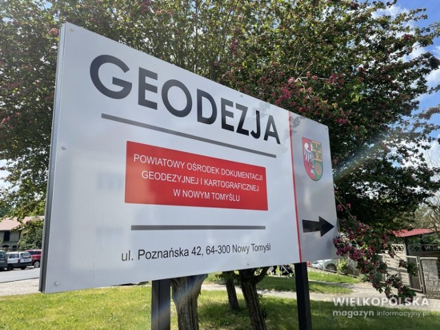 Siedziba Powiatowego Ośrodka Dokumentacji Geodezyjno – Kartograficznej w Nowym Tomyślu