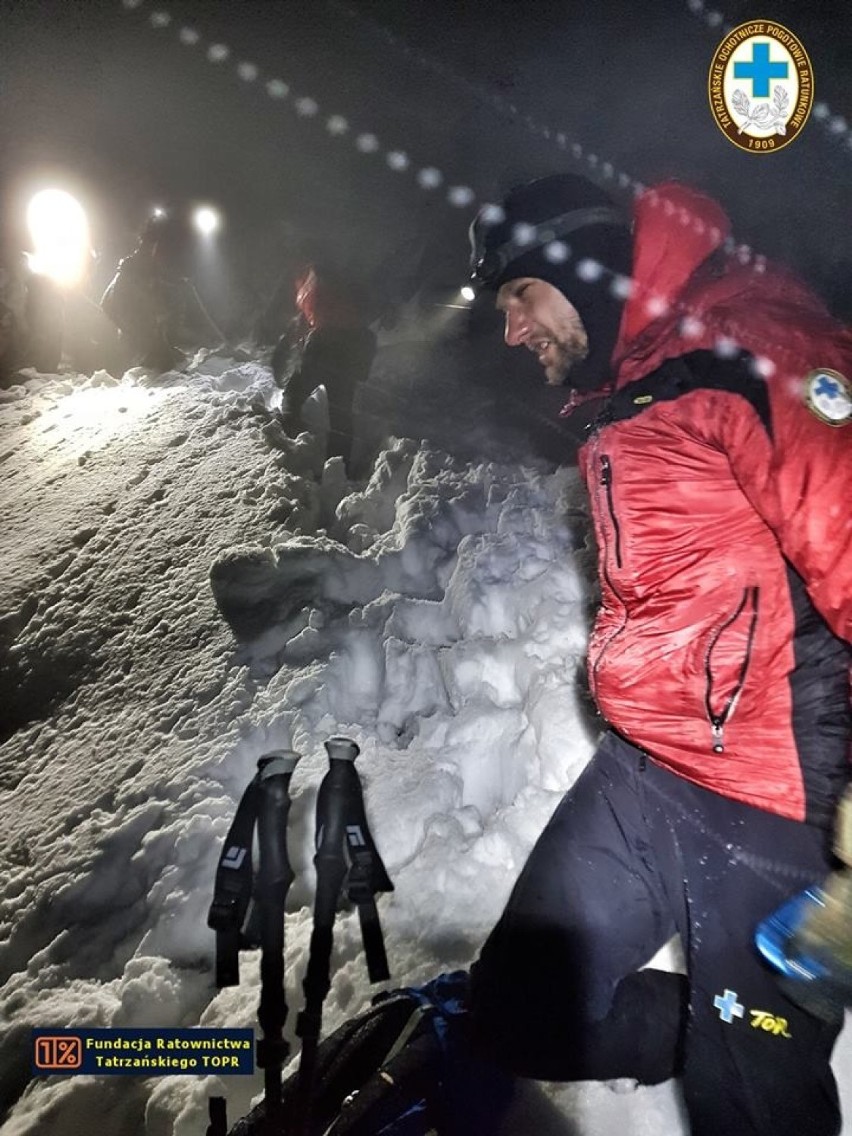W Tatrach prawdziwa zima, turyści utknęli pod Zawratem