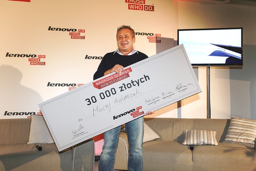 Znamy zwycięzcę drugiej edycję konkursu "Zrób to z Lenovo"!
