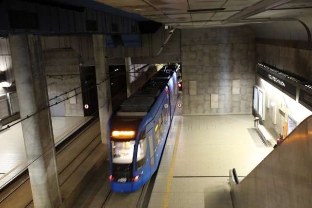 Tramwaje nie kursują przez tunel pod pod Dworcem Głównym