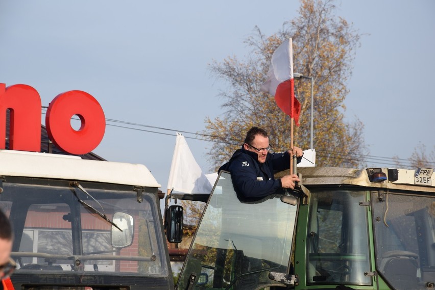 Rolnicy z powiatu pleszewskiego wyjechali na ulice! To protest ostrzegawczy!