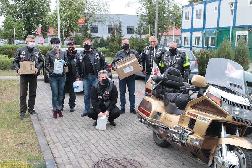 Motocykliści z klubu ATH we Włocławku wsparli Dom Pomocy...