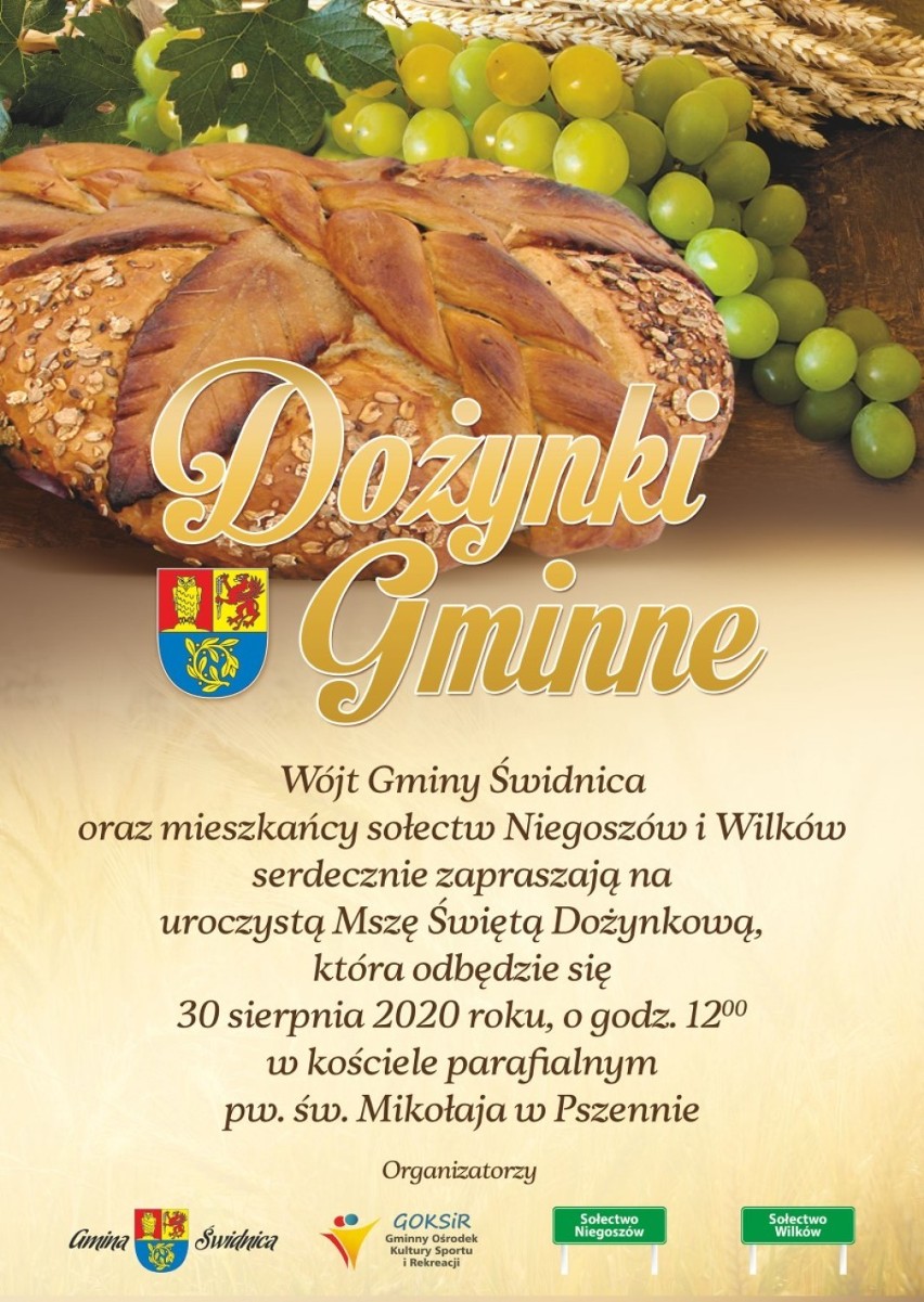 Świdnica: Dożynki gminne w innej oprawie niż zwykle