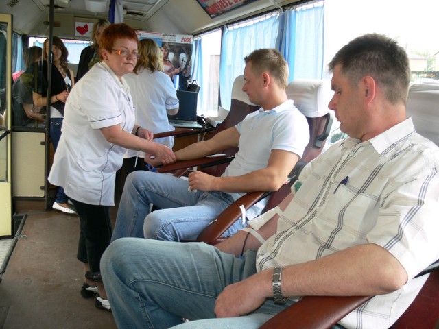 Tomaszowscy policjanci krew oddają regularnie