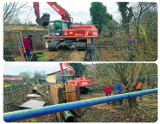 Budowa kanalizacji  w gminie Zduny idzie w najlepsze. Prace wykonywane są w obrębie Borownicy
