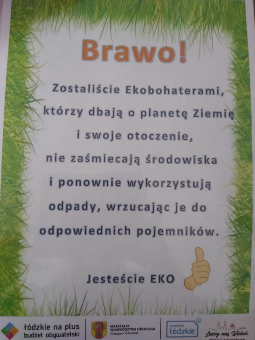 Warsztaty edukacji ekologicznej dla uczniów i przedszkolaków z gminy Wieluń. Nauka prawidłowej segregacji odpadów ZDJĘCIA