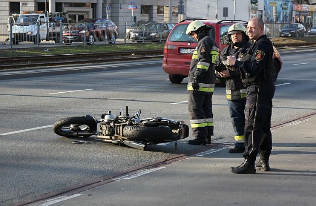 Do poważnie wyglądającego wypadku doszło na ul. Okolskiej. ...