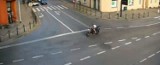 24-latek z Bytomia pędził motocyklem przez Piekary Śląskie WIDEO Była to... jego jazda próbna