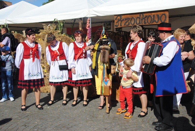 Dożynki Powiatu Kartuskiego 2012. Święto Plonów na Rynku w Kartuzach