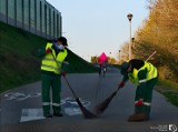 Miasto rozpoczyna porządki pozimowe. Na początku wyczyszczone będą ścieżki rowerowe 