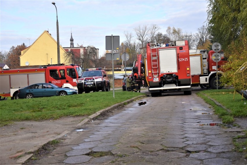 W Sławnie na ul. Mieszka I znaleziono beczką z...